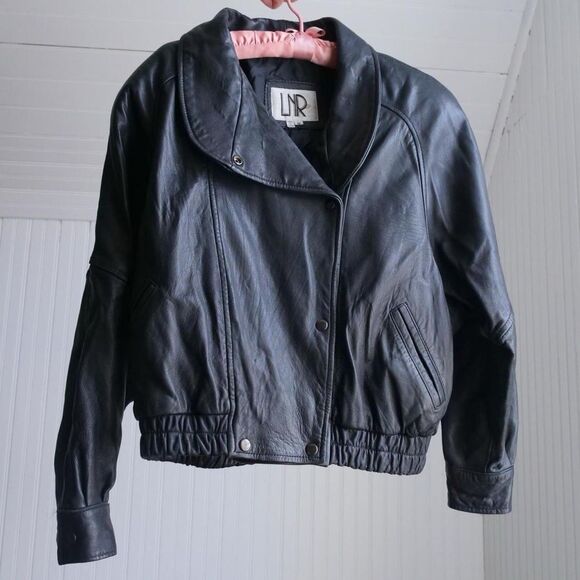 Vintage 90s leather jacket - Picture 2 of 8